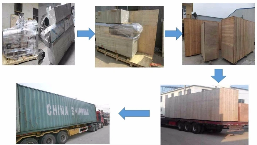 snack food processing machine