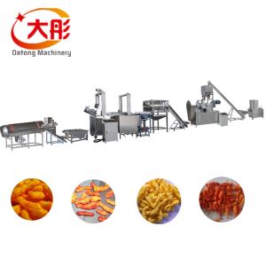 Cheetos καλαμπόκι curl κουρκουάρ σνακ μηχανή εξώθησης μηχανών λήψης μηχανών